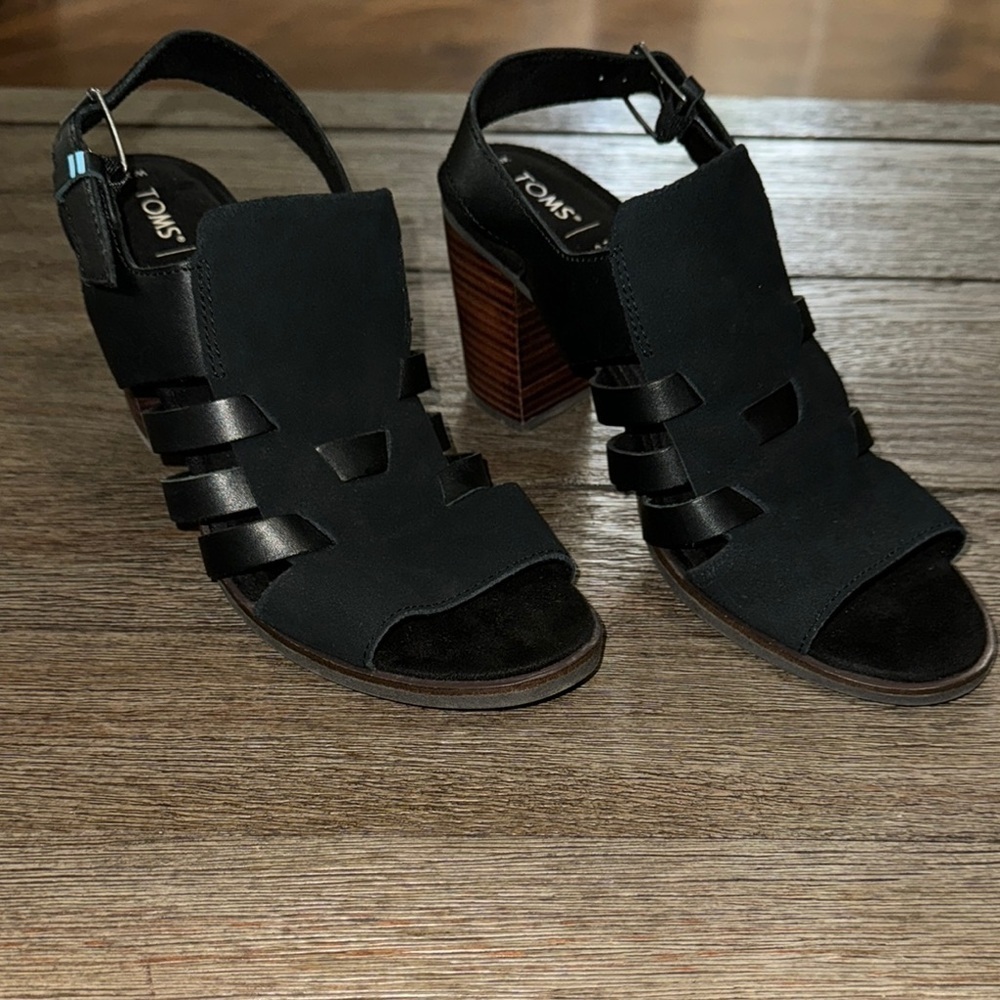 Toms Majorca Woven Caged Slingback Sandal